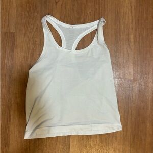 lululemon athletica White Swiftly Tank Racerback Tank Top 2.0 Waist Length